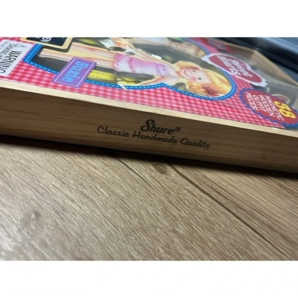 T. S.‎ Shure Sweet Hearts Wooden Magnetic Dress-up Dolls Ages 3 and Up